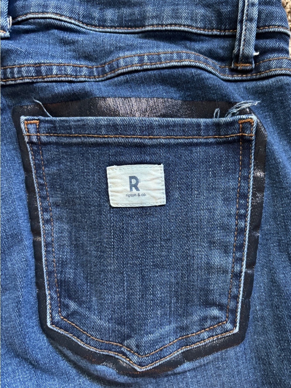 Women’s Ripton & Co. Classic Straight-Leg Jeans — Dark Blue - Picture 7 of 13